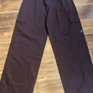 Gymshark Men’s Cargo Pants- NWOT, Chocolate Brown -M